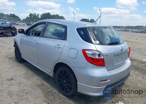 2009 Toyota Matrix S z USA, uszkodzony, nr VIN 2T1KE40E49C006934